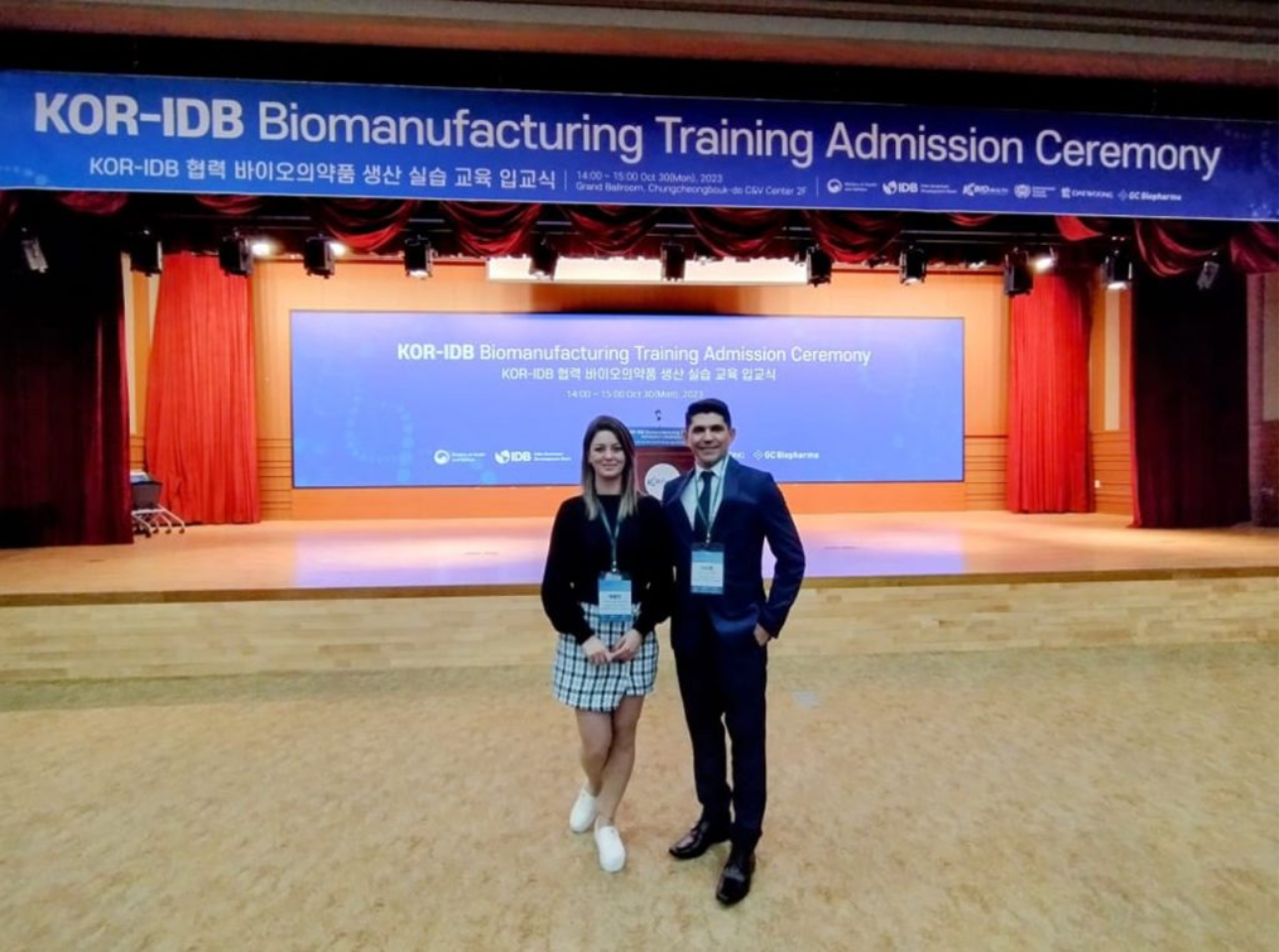 Cientistas do IBMP participam de intercâmbio científico na Coreia do Sul