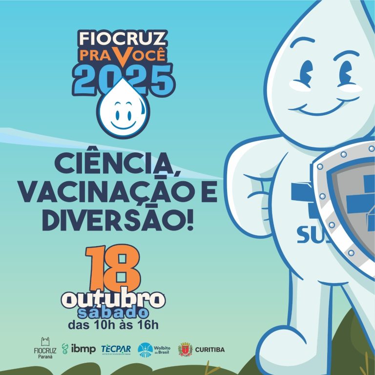 Parque Tecnológico da Saúde, em Curitiba,  recebe evento gratuito de ciência e vacinação no dia 18/10
